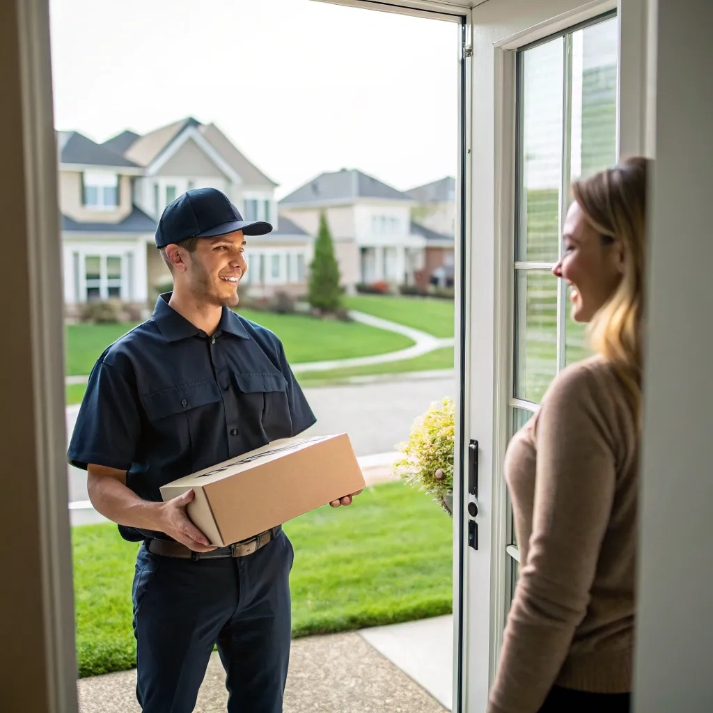 Home delivery service at JERNOVEXA