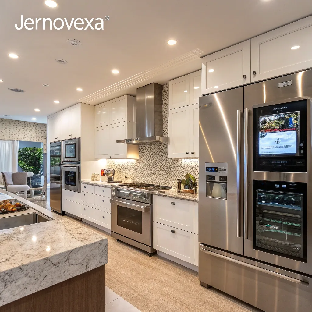 High-tech kitchen powered by JERNOVEXA